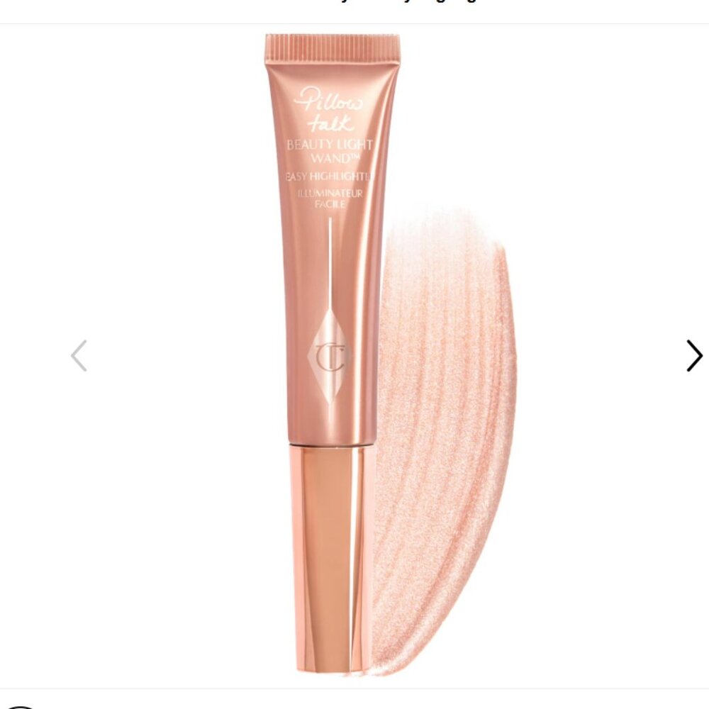 BNIB Charlotte Tilbury  Beauty Highlighter Wand in "Pillow Talk"